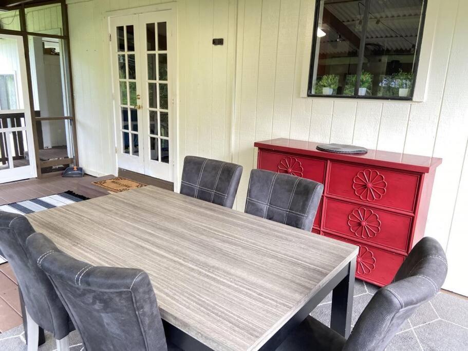 Peaceful, Private Master Bedroom With Own Bath Near Hilo, With Ac! 키아우 외부 사진