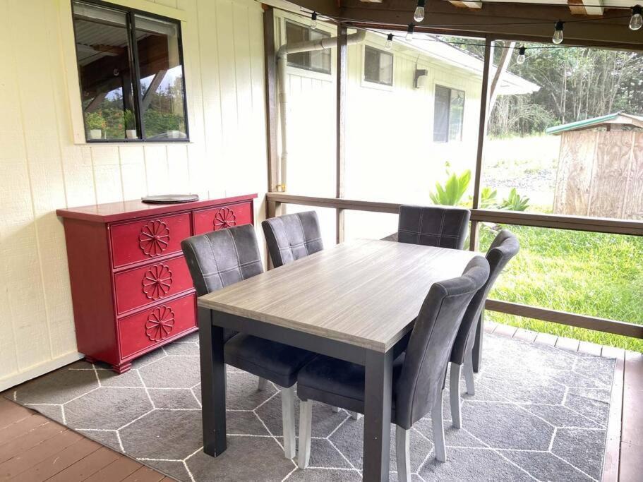 Peaceful, Private Master Bedroom With Own Bath Near Hilo, With Ac! 키아우 외부 사진